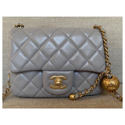 grey chanel bag|Chanel mini flap bags.